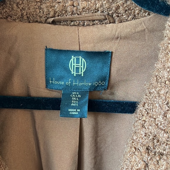 NWOT House of Harlow 1960 Rouland Teddy Trench Coat - Picture 5 of 7